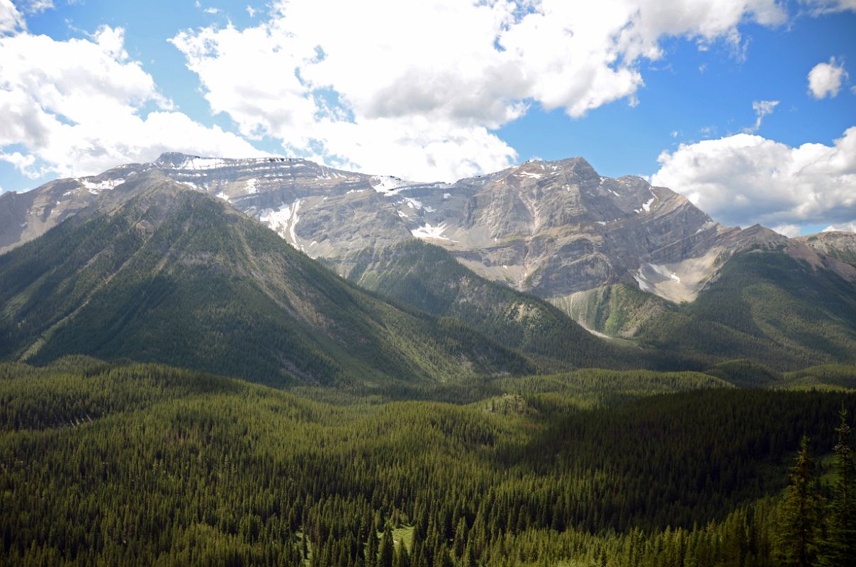 25 Simpson Ridge Across The Valley On Descent From Citadel Pass On Hike To Mount Assiniboine